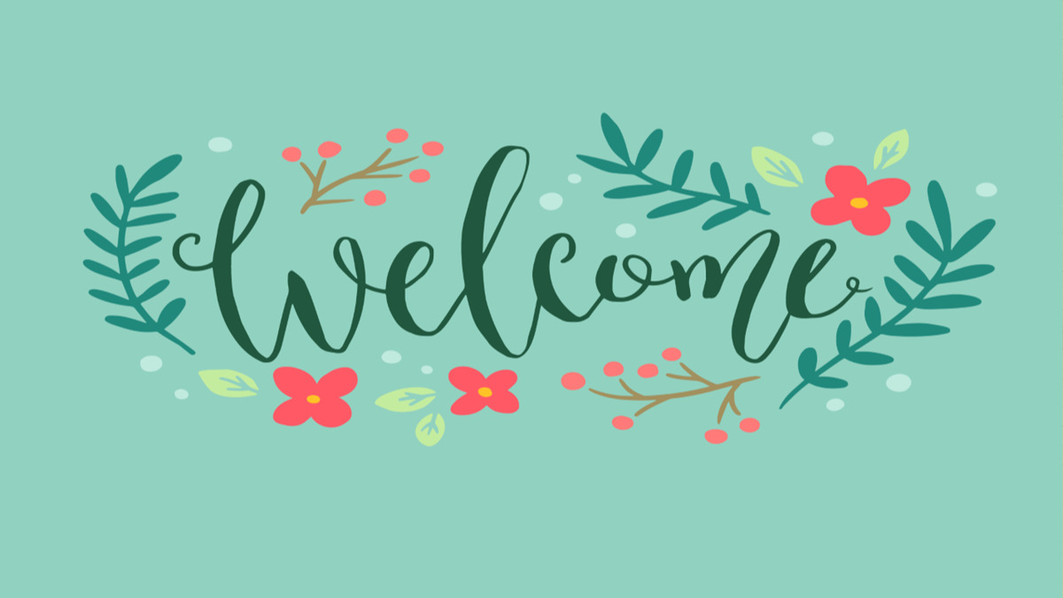 mẫu Hình nền slide welcome mở đầu Powerpoint