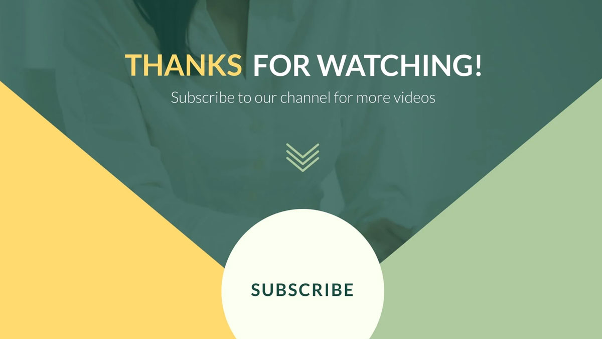 mẫu slide background Hình nền cảm ơn thank you for watching trong Powerpoint