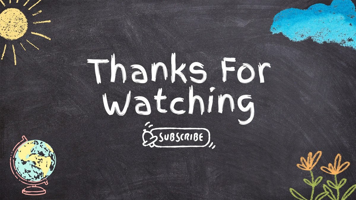 slide background Hình nền cảm ơn thank you for watching trong Powerpoint độc lạ