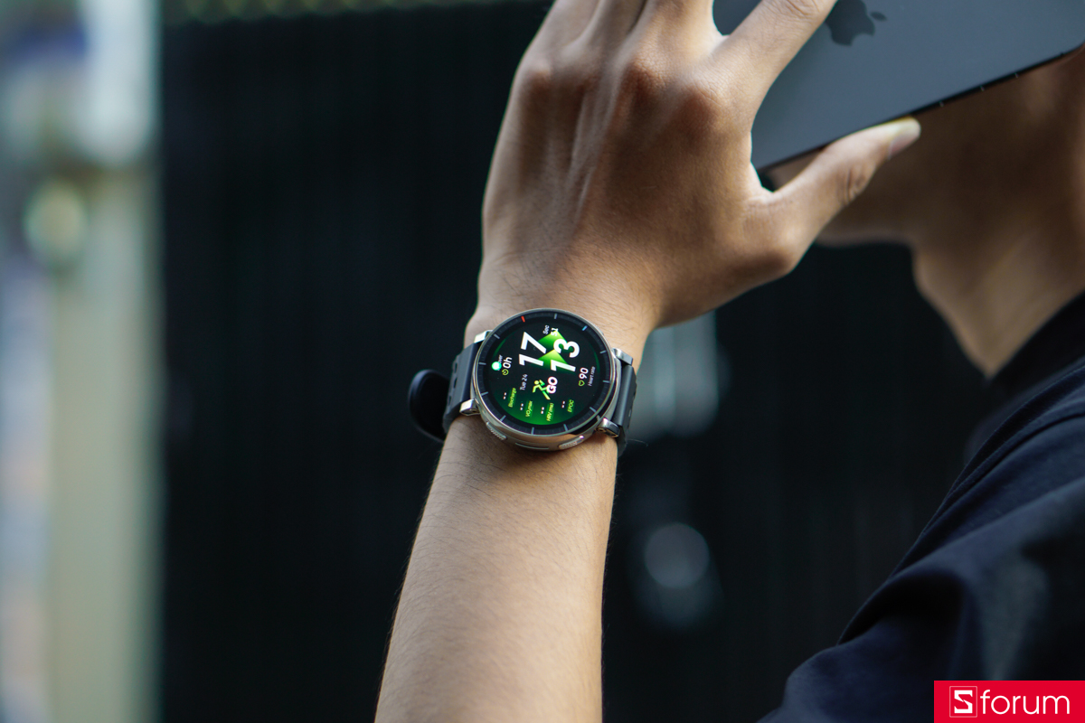 Amazfit Active 3 Premium sẽ phù hợp cho cổ tay có chu vi từ 15 - 17cm.