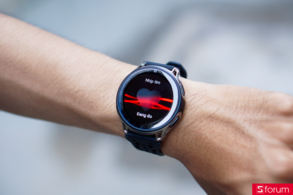 Đo đạc nhịp tim trên Amazfit Cheetah 2 Pro