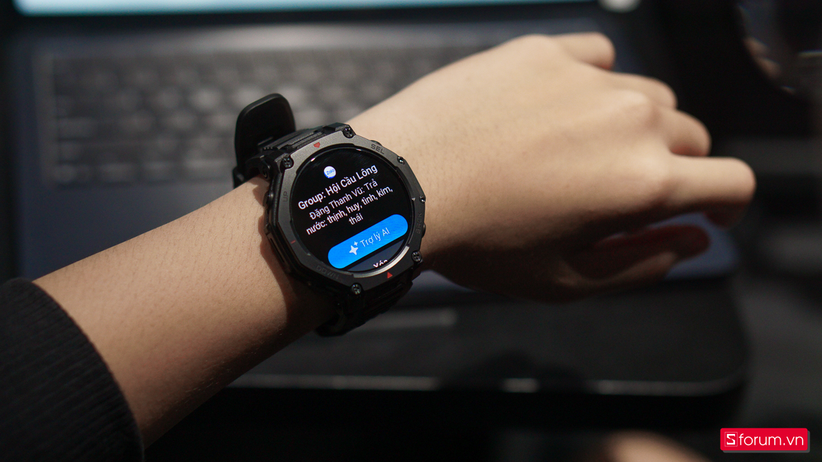 Thông báo trên Amazfit T-Rex 3 Pro