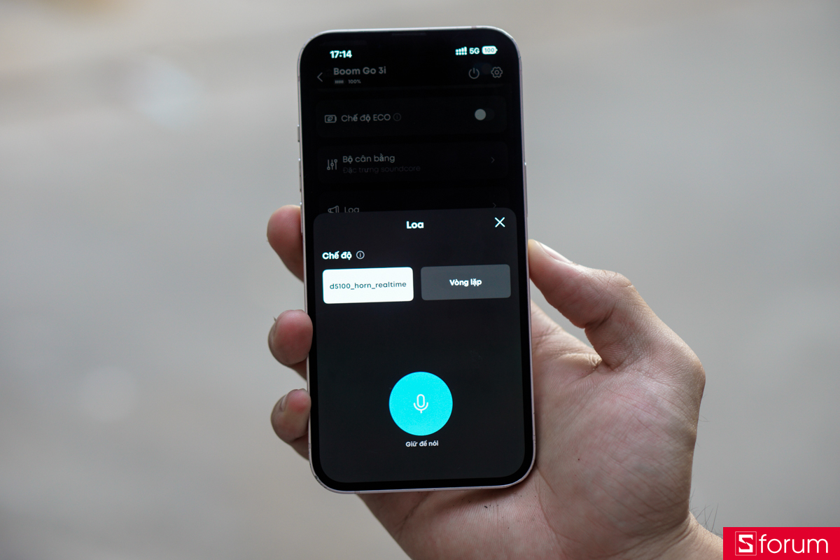Tính năng loa trên Anker Soundcore Boom Go 3i