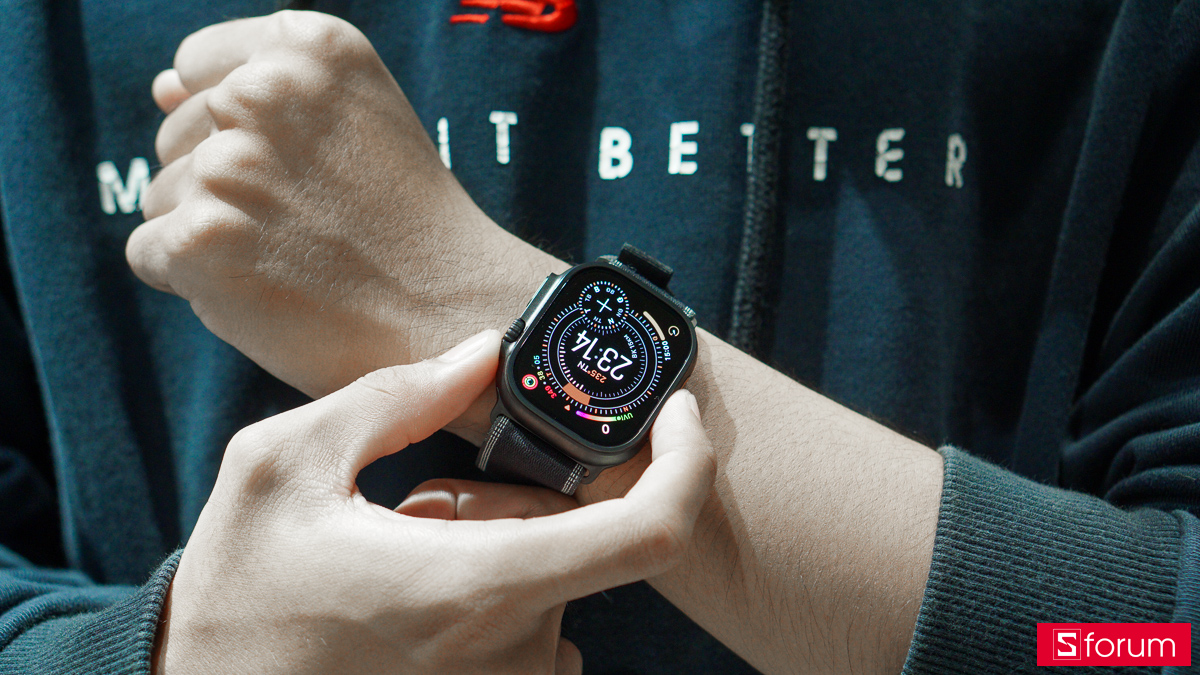 Khung viền của Apple Watch Ultra 3 có chất lượng hoàn thiện cực kì tốt, liền lạc và rất khó để nhận ra đây là một sản phẩm được in 3D