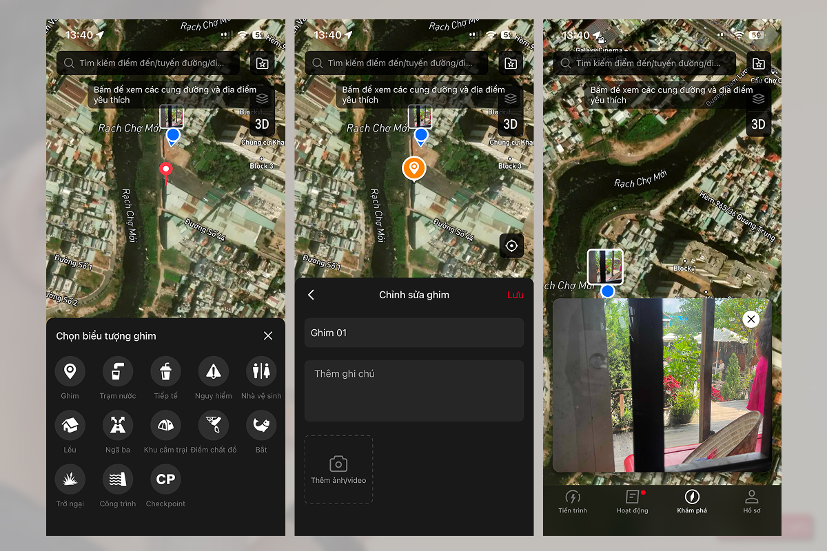 Tính năng Journey Log trên Coros Apex 4 cho phép người dùng đánh dấu ngay tại đường chạy khi đang tracking theo GPS để lưu giữ khoảnh khắc đáng nhớ