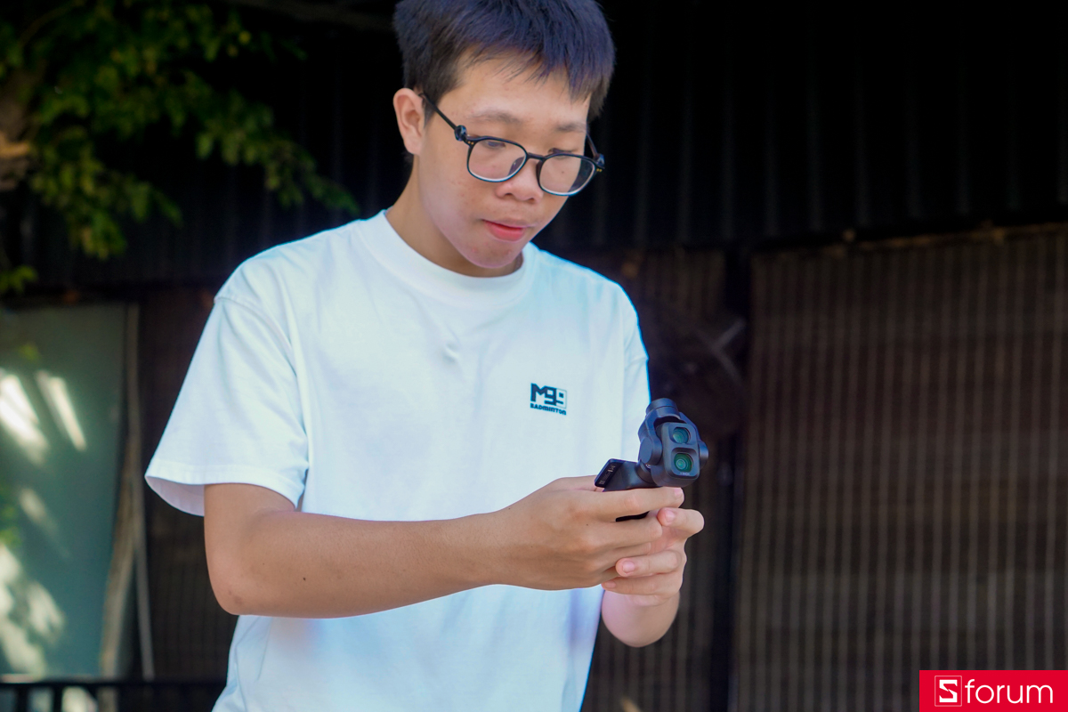 Quay phim trên DJI Osmo Pocket 4P