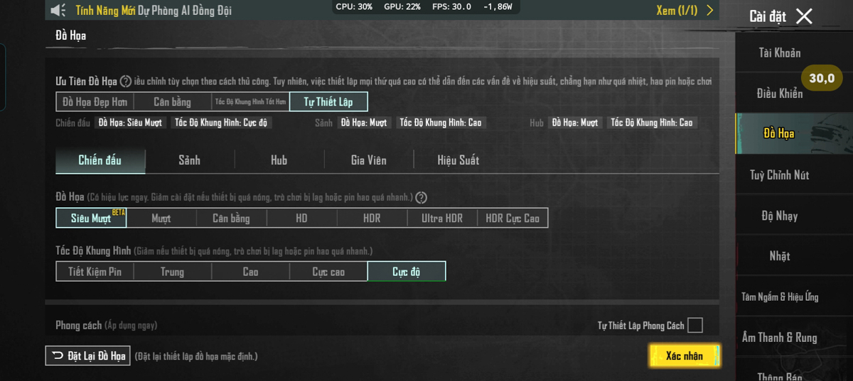 Cấu hình game PUBG Mobile trên HONOR X7d