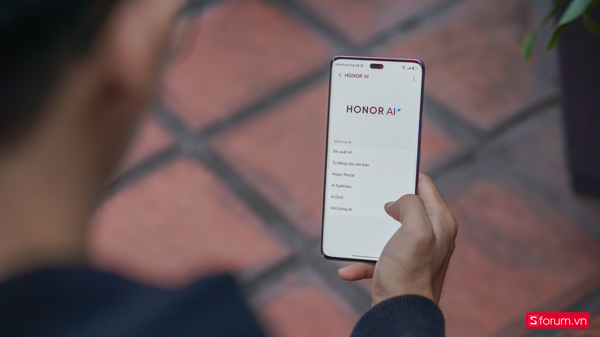 HONOR X9c được trang bị bộ HONOR AI khá đầy đủ với các tính năng như như sửa văn bản AI, phụ đề, dịch... đa phần sử dụng AI cho ngôn ngữ