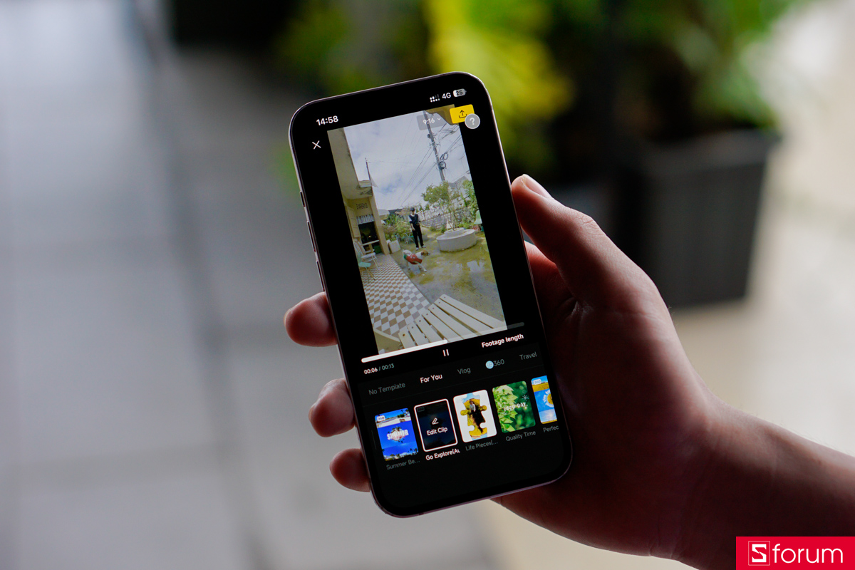 Đánh giá khả năng quay phim của Insta360 X6