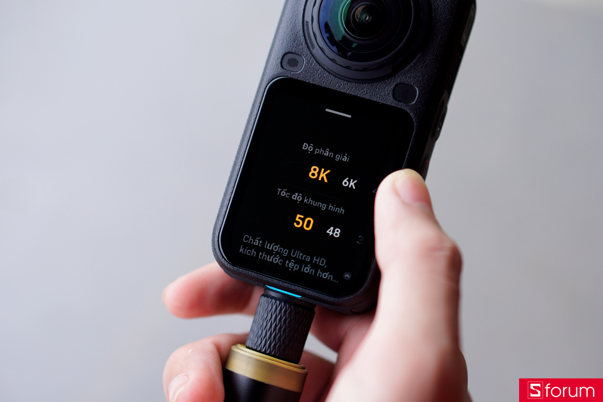 Đánh giá khả năng quay phim của Insta360 X6