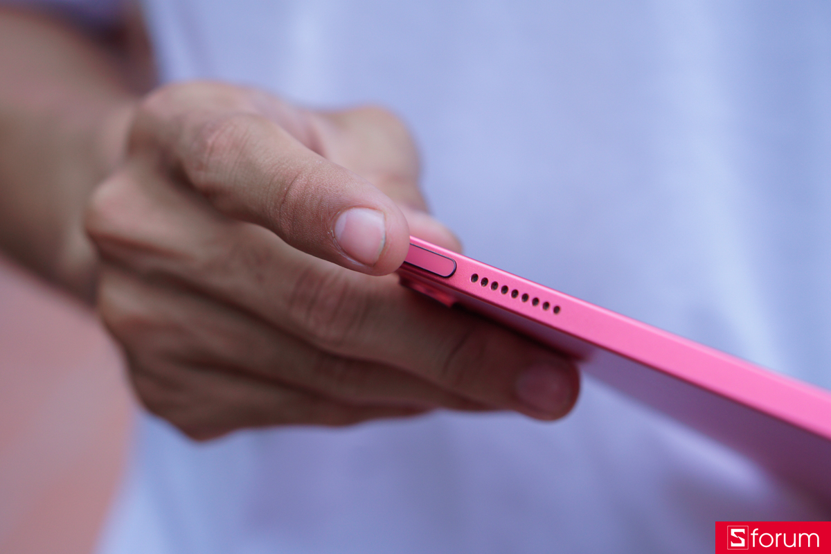 Mình đánh giá iPad 10.9 inch 2022 cực kì cao ở việc trang bị TouchID ngay trên nút nguồn