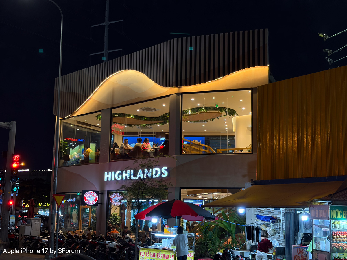 Ảnh chụp từ iPhone 17