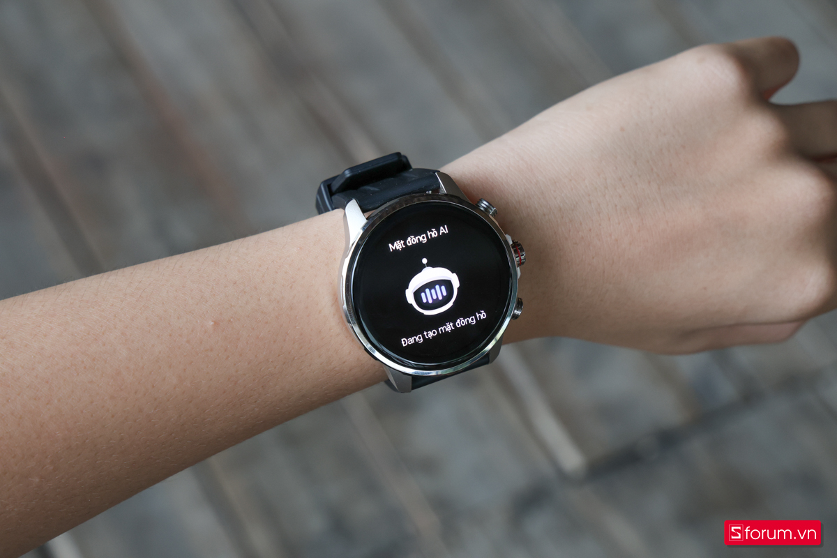 Kieslect Kr 3 có tính năng vẽ mặt đồng hồ bằng AI