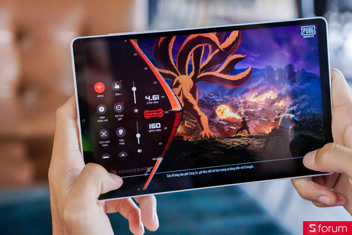 Điểm chính của Lenovo Legion Tab Y700 Gen 5 nằm ở cấu hình phần cứng khi được trang bị vi xử lý Qualcomm Snapdragon 8 Elite Gen 5 mạnh mẽ nhất