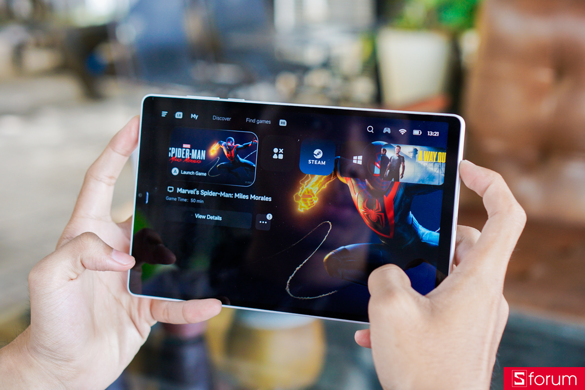 Lenovo Legion Tab Y700 Gen 5 hỗ trợ chơi những game đã được port lên PC bằng ứng dụng GameHub
