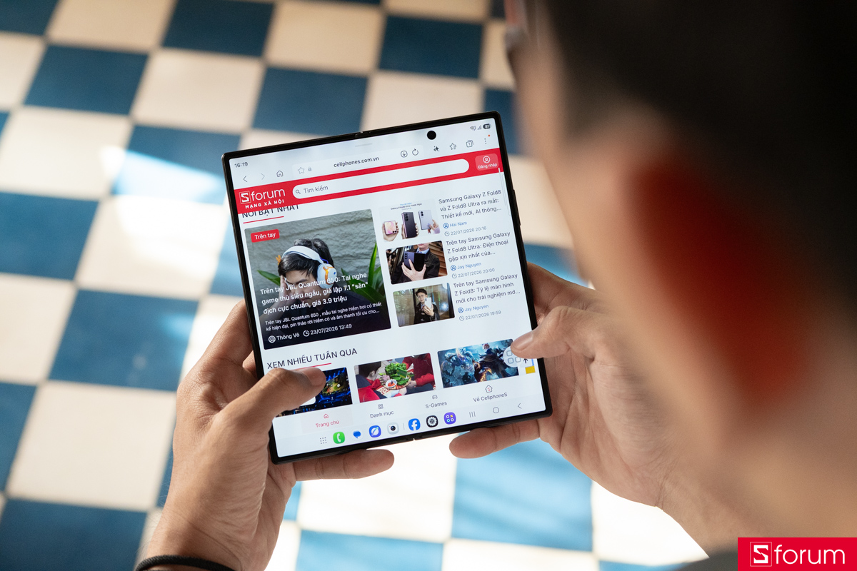 Thông số cấu hình của Samsung Galaxy Z Fold8 Ultra