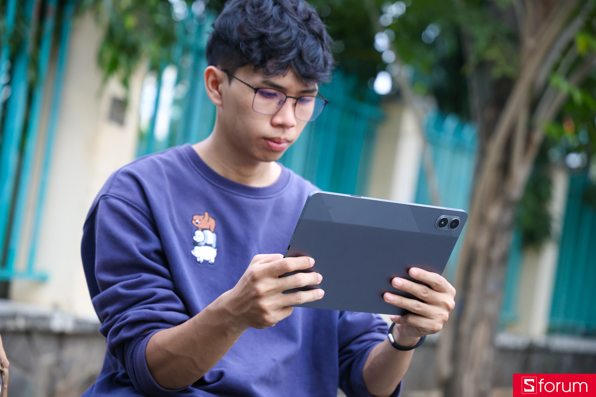 Redmi Pad 2 Pro 5G sở hữu ngôn ngữ thiết kế tối giản, dễ tiếp cận với nhiều đối tượng người dùng