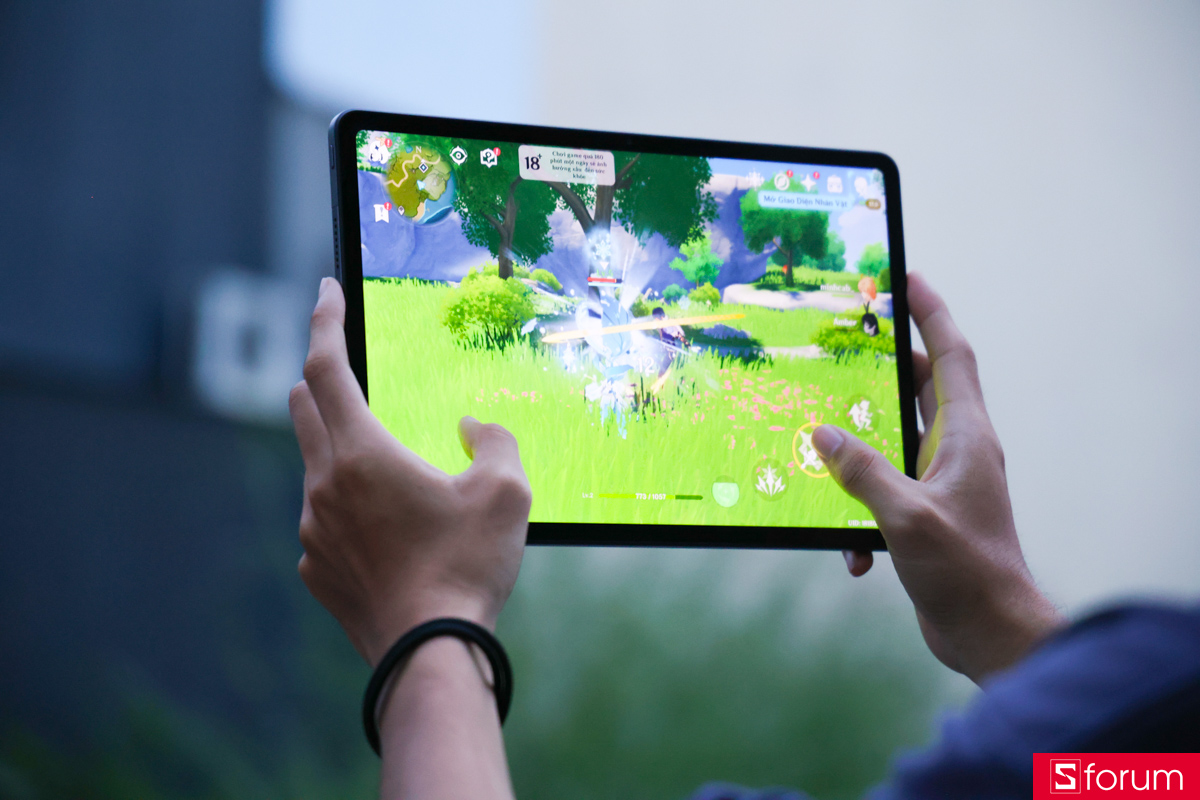 Màn hình của Redmi Pad 2 Pro 5G hỗ trợ tần số quét 120Hz, cho cảm giác vuốt chạm mượt mà và phản hồi nhanh