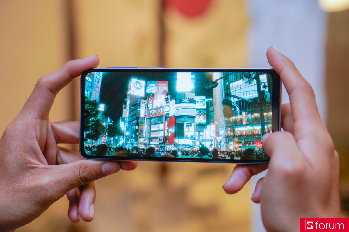 Samsung Galaxy A07 5G sở hữu màn hình PLS LCD kích thước 6.7 inch, với độ phân giải 720 x 1600 pixels