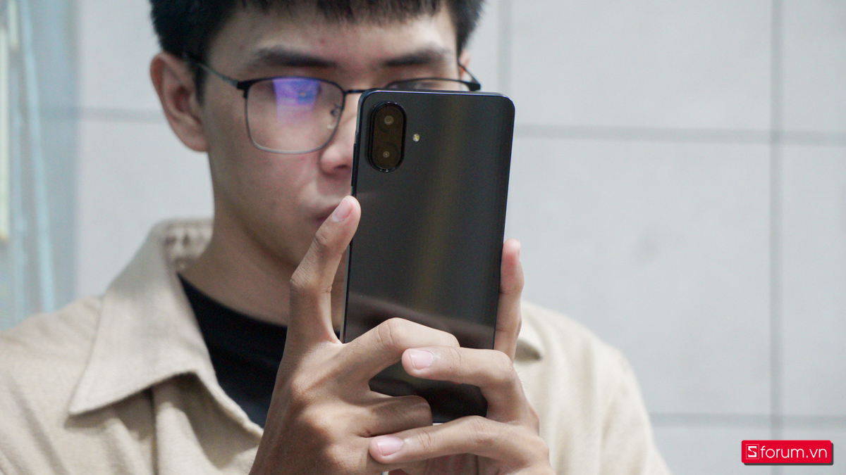 Thiết kế của Samsung Galaxy A07 cực kì mỏng nhe