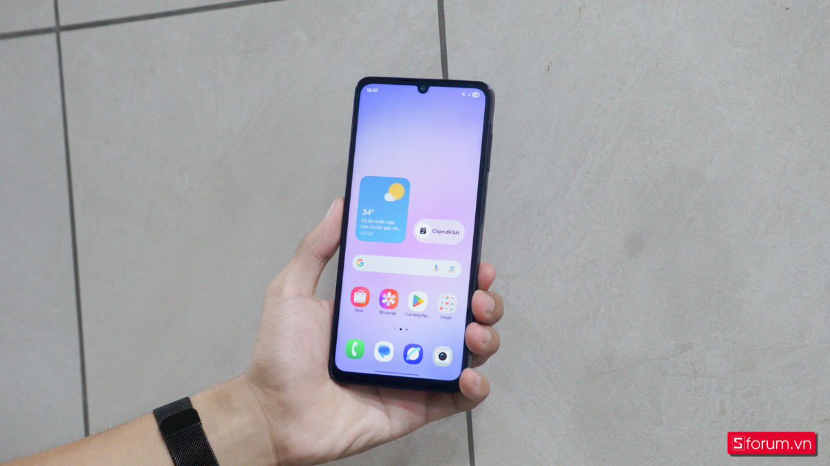 OneUI trên Samsung Galaxy A07 khá dễ dùng và trực quan
