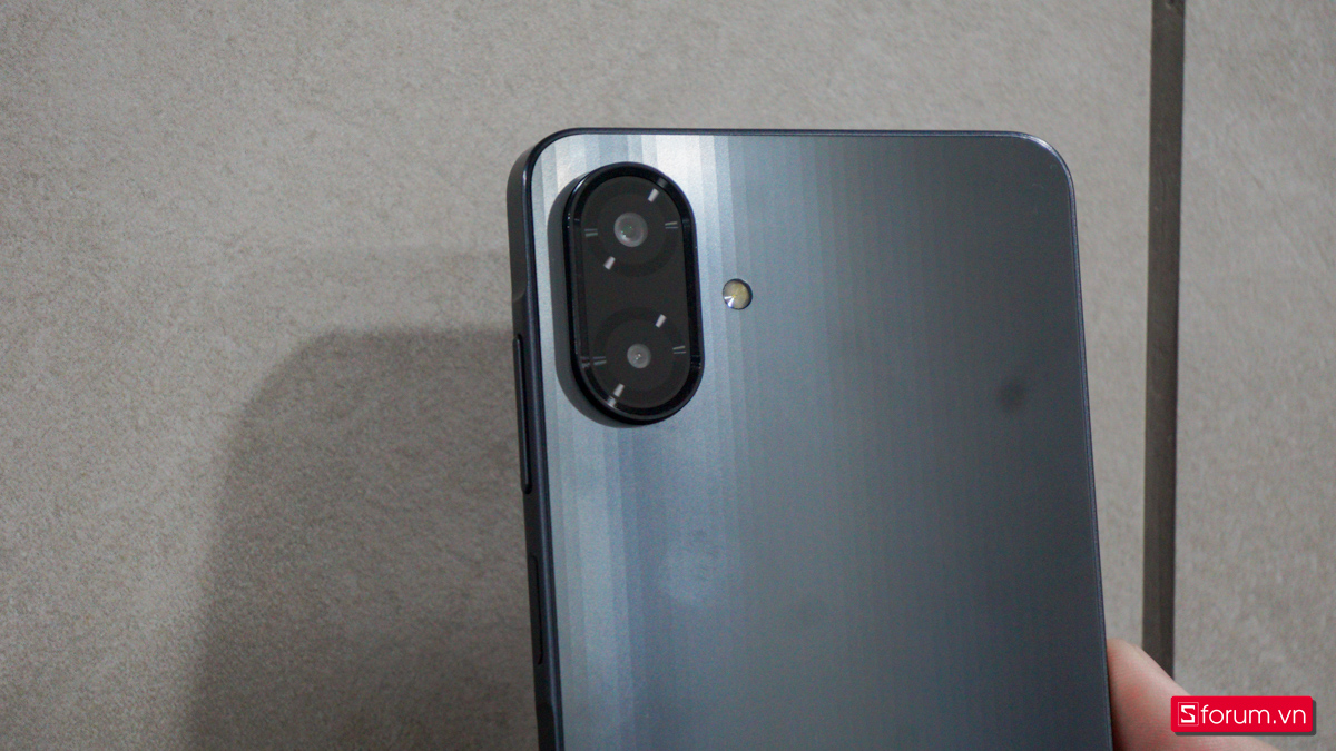 Cụm camera của Samsung Galaxy A07 thiết kế dạng viên thuốc
