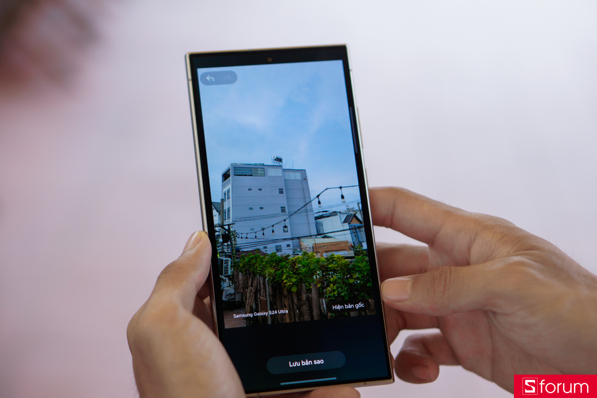 Trải nghiệm edit ảnh trên Samsung Galaxy S24 Ultra