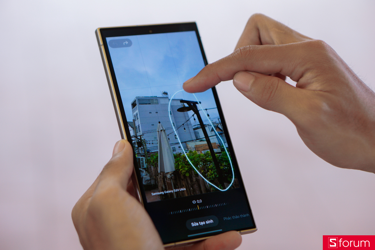 Trải nghiệm edit ảnh trên Samsung Galaxy S24 Ultra
