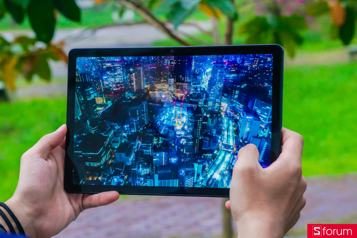 Samsung Galaxy Tab A11 Plus được trang bị màn hình 11 inch TFT LCD, độ phân giải 1200 x 1920 pixels