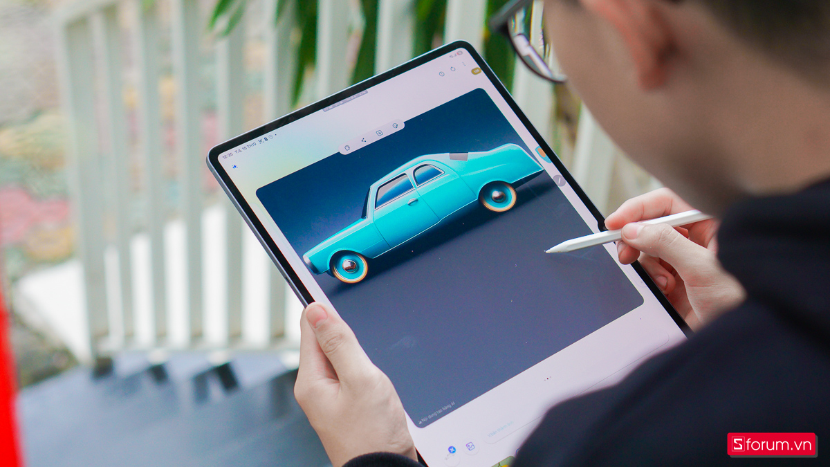 Trải nghiệm hỗ trợ vẽ trên Samsung Galaxy Tab S11 Ultra