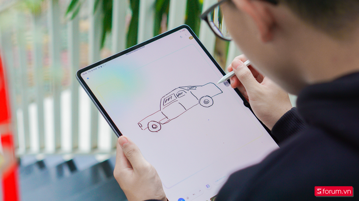 Trải nghiệm hỗ trợ vẽ trên Samsung Galaxy Tab S11 Ultra