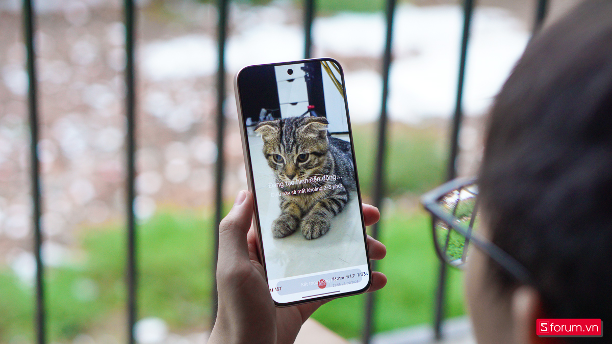 Trải nghiệm tính năng tạo hình nền động trên Xiaomi 15T