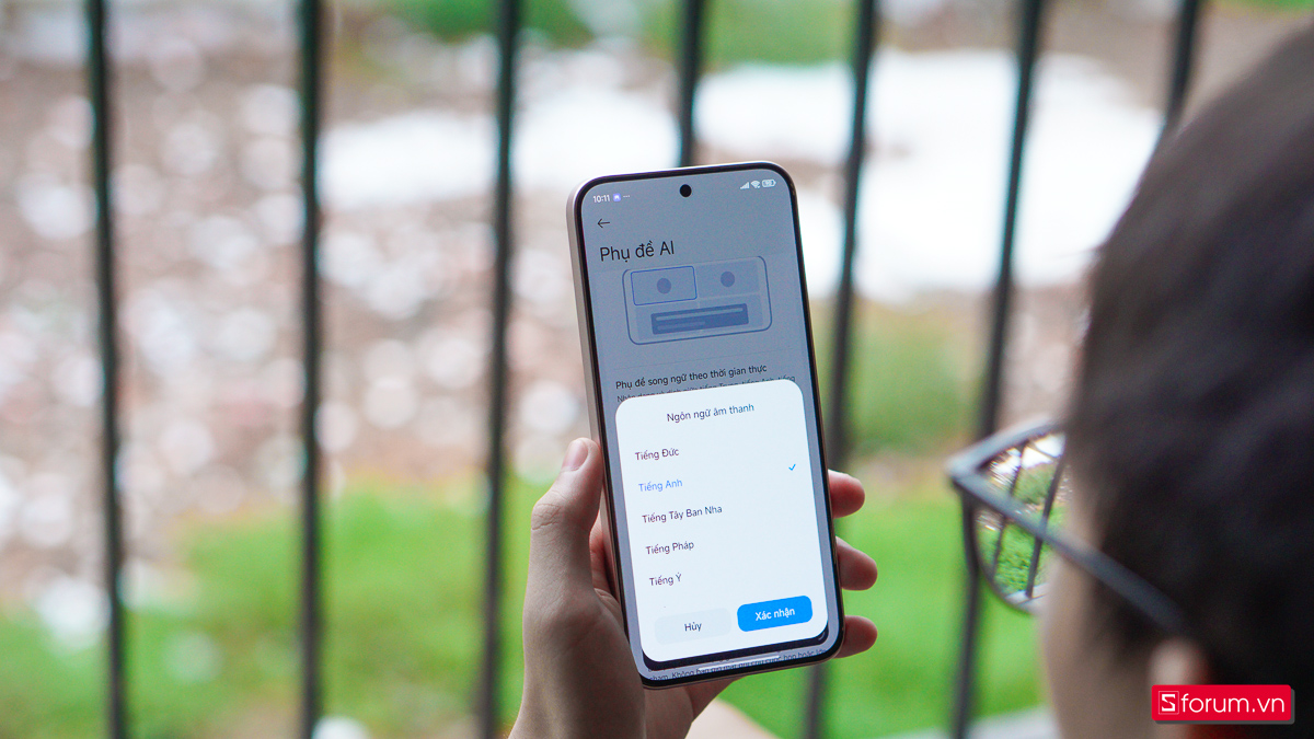Trải nghiệm tính năng phiên dịch AI trên Xiaomi 15T