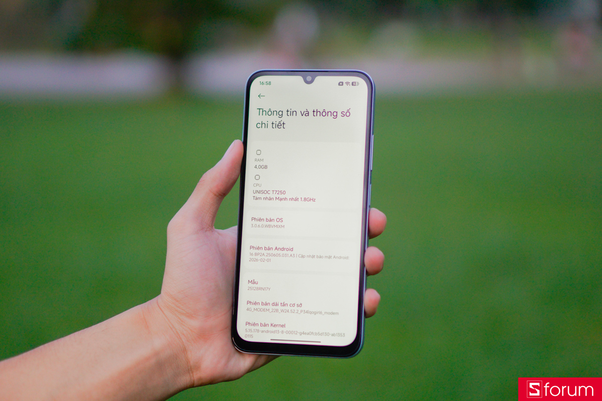 Xiaomi Redmi A7 Pro mang trong mình bộ vi xử lý Unisoc T7250 được sản xuất trên tiến trình 12nm, đi kèm bộ nhớ RAM 4GB