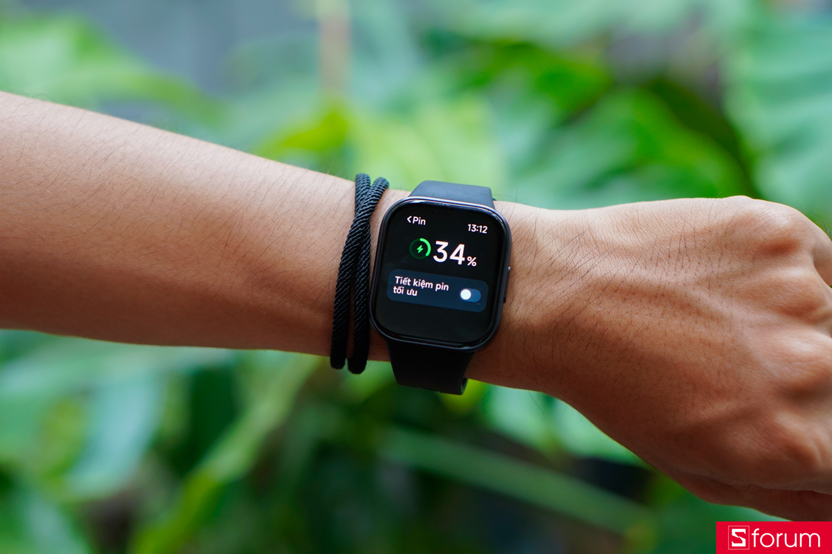 Đánh giá Xiaomi Redmi Watch 6 Active qua thời lượng sử dụng