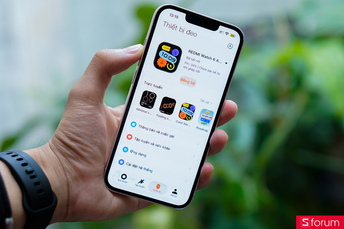 Đánh giá Xiaomi Redmi Watch 6 Active qua phần mềm