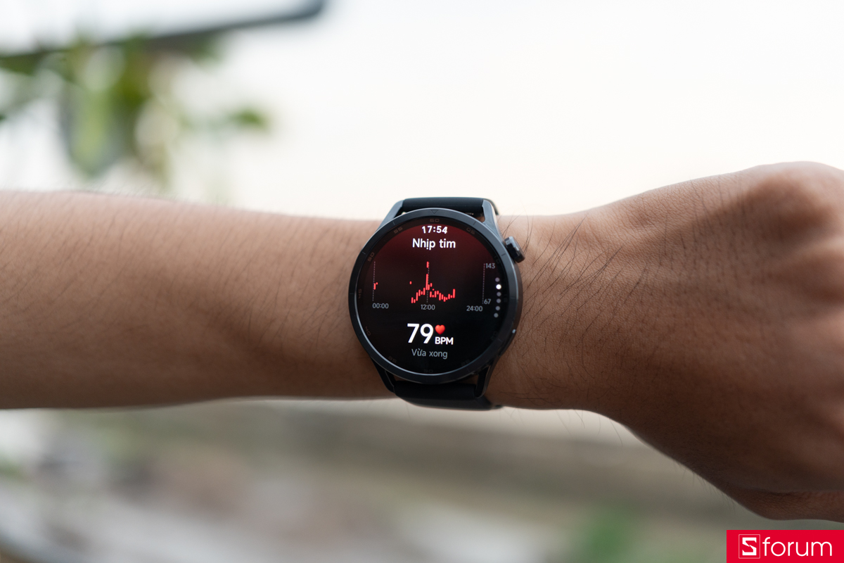 Đo nhịp tim trên Xiaomi Watch S5
