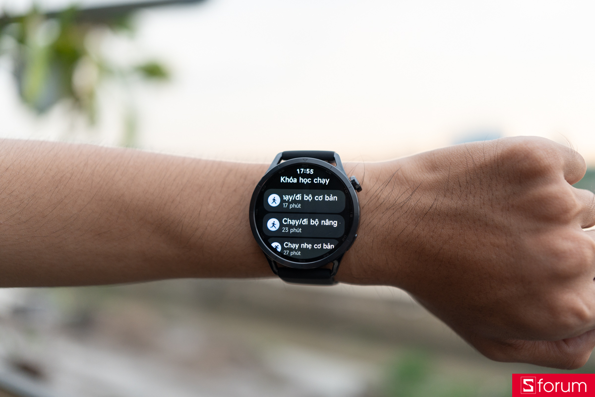 Xiaomi Watch S5 cho khả năng ghi lại quá trình luyện tập tương đối tốt và nhanh chóng