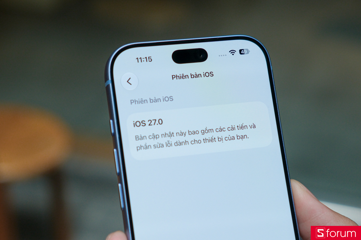 Phần mềm và hệ điều hành trên iPhone 18 Pro
