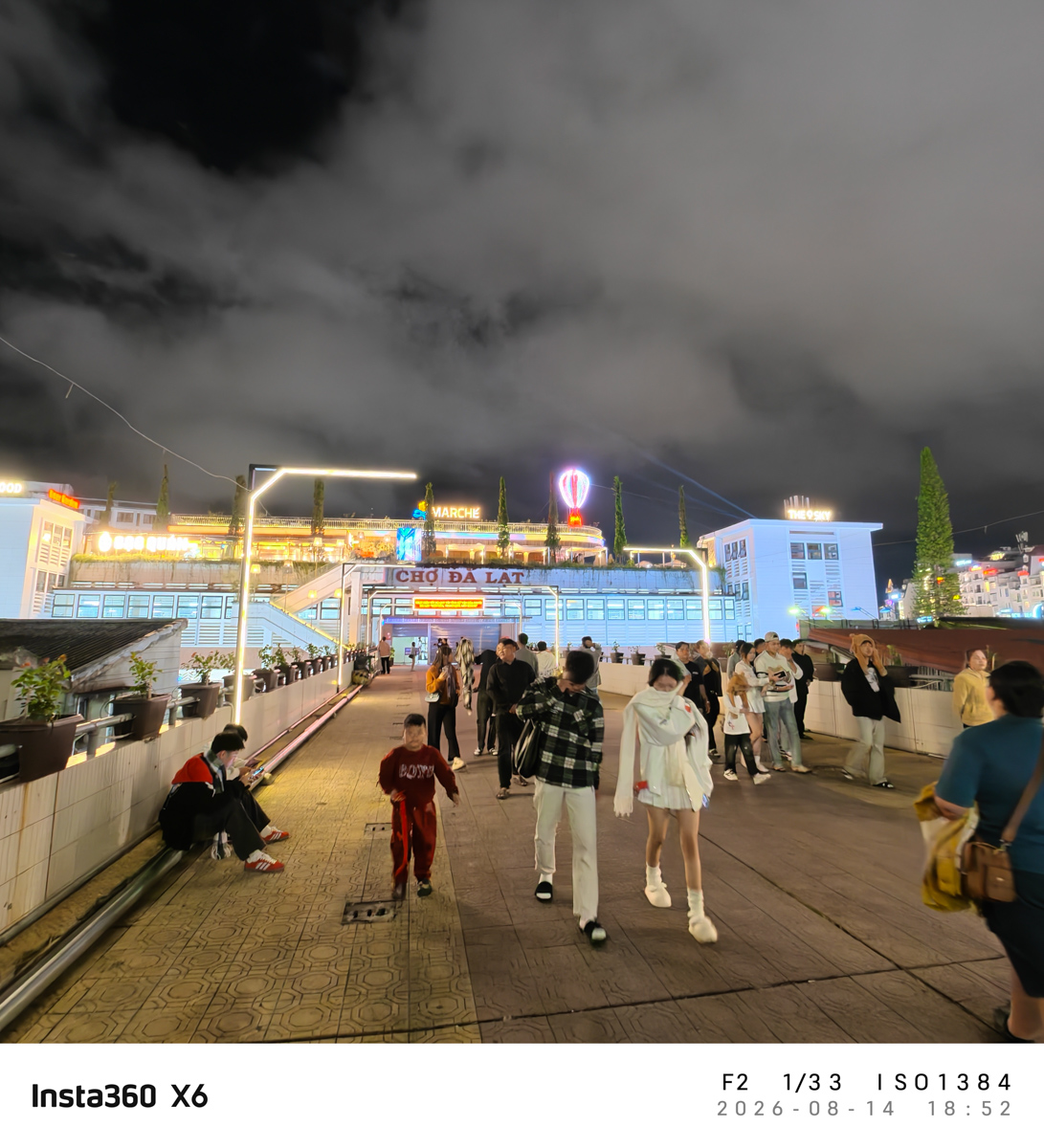 Ảnh chụp từ Insta360 X6