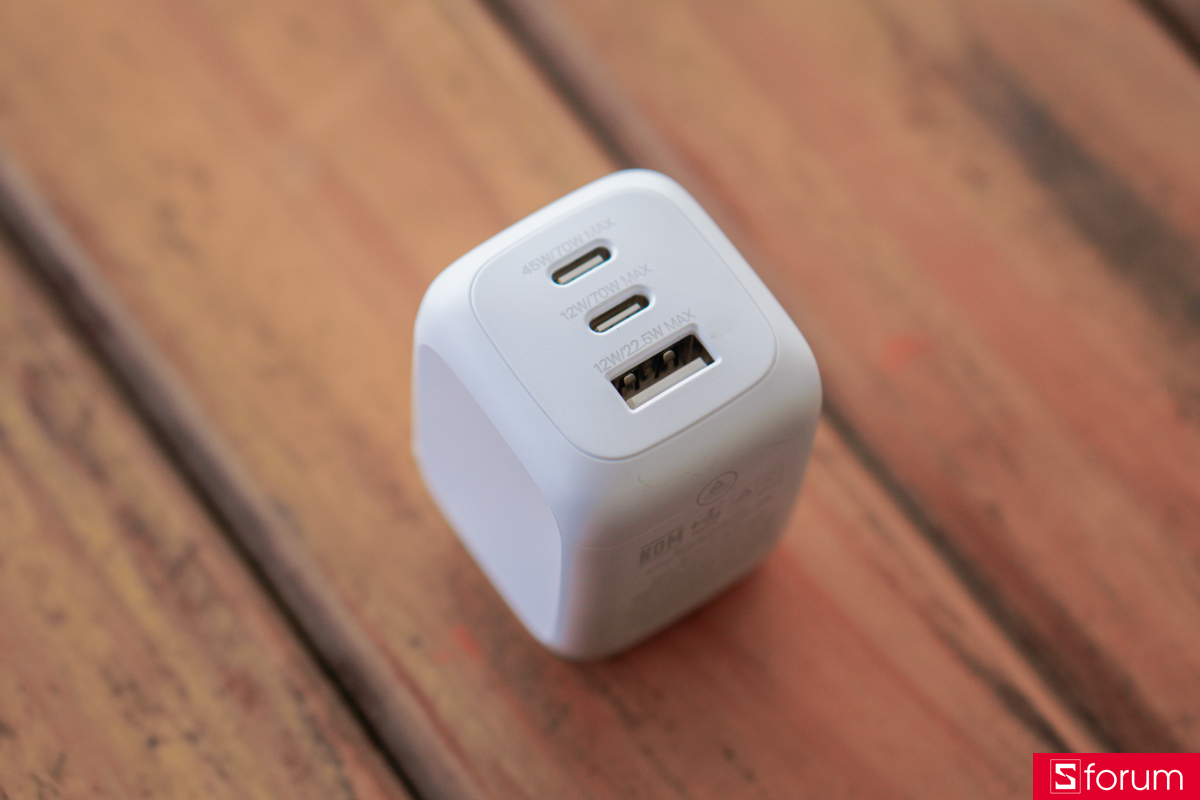 3 Cổng sạc của Belkin BoostCharge Pro 70W