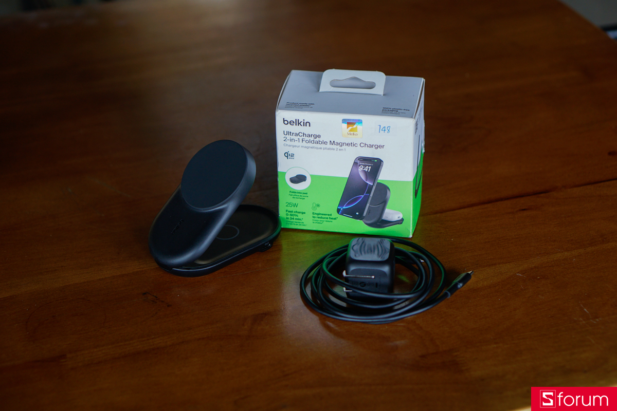 Belkin UltraCharge được trang bị một dây cáp và cốc sạc 45W cực kì chắc chắn và đồng bộ với màu sắc sản phẩm