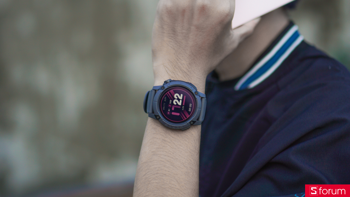 Coros Nomad có kích thước mặt đồng hồ 48mm, độ to ở mức tầm trung, phù hợp cho những người có chu vi cổ tay khoảng 130 - 210mm