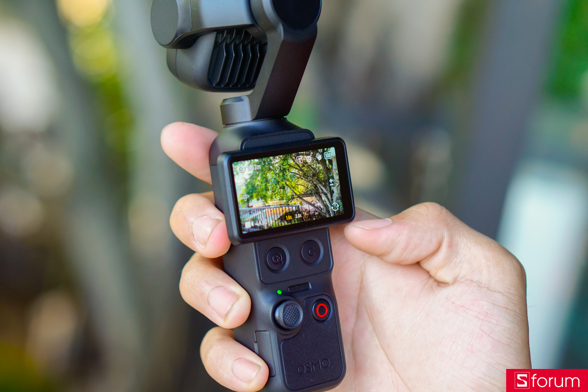 DJI Osmo Pocket 4P mang đến dynamic range 17 stop cùng dải màu lên đến 10 bit
