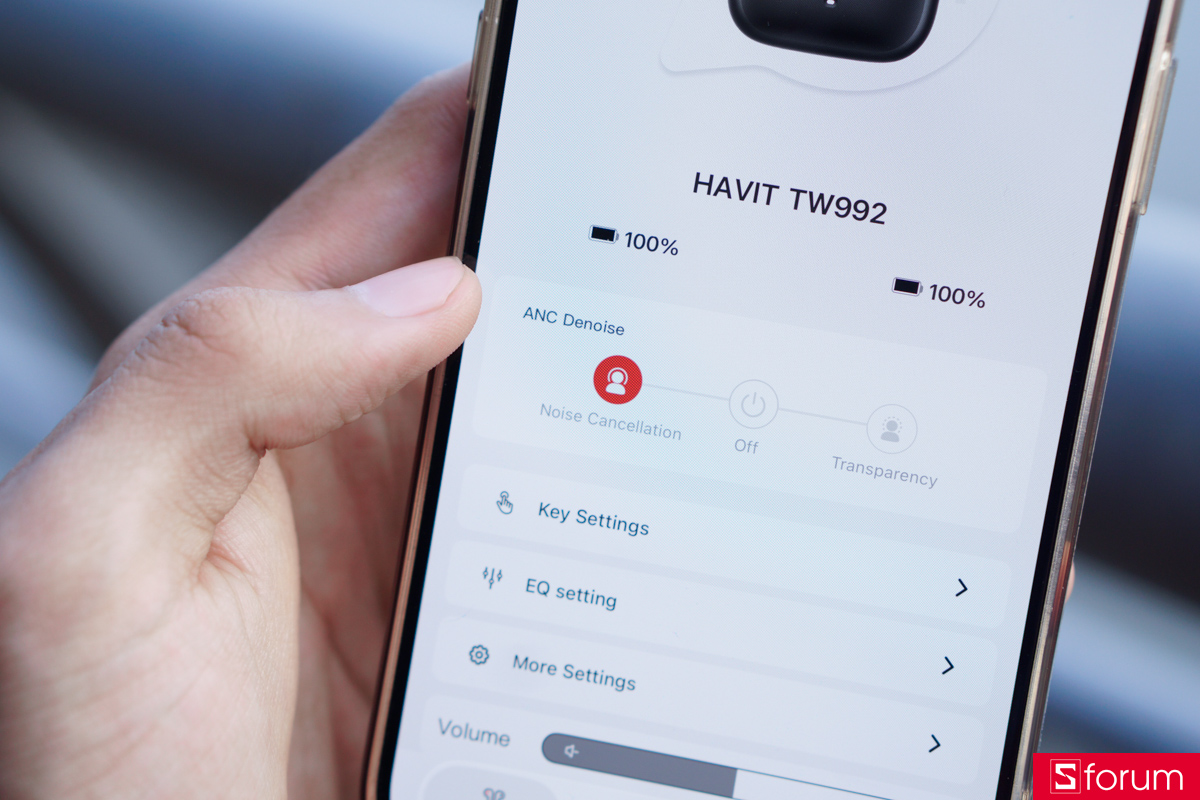 Một trong những điểm đáng chú ý nhất khi trên tay Havit TW992 chính là một trong những sản phẩm được trang bị chống ồn chủ động trong phân khúc phổ thông