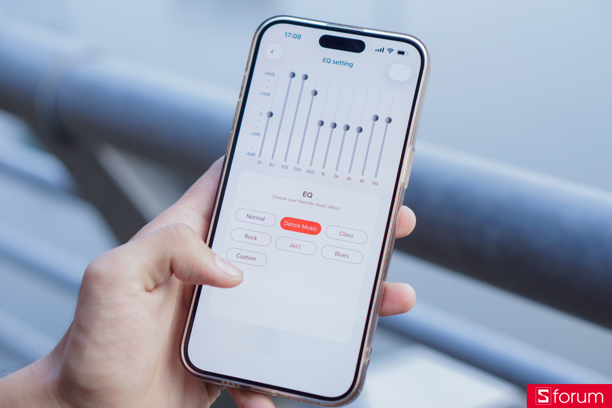 Điều chỉnh EQ của Havit TW992 cực kì tiện lợi qua ứng dụng Havit Life