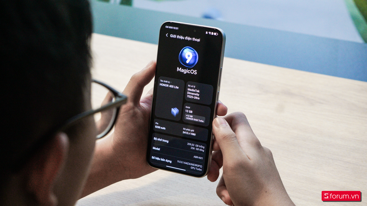 Hệ điều hành MagicOS 9.0 trên HONOR 400 Lite