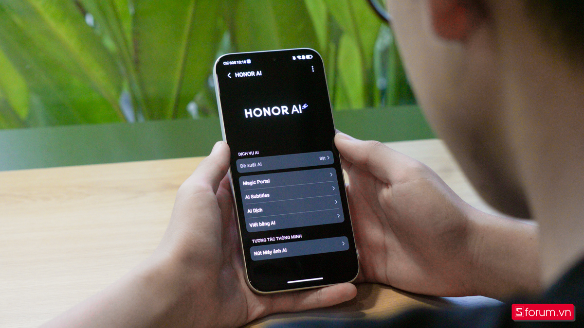 Hỗ trợ AI khá đầy đủ trên HONOR 400 Lite