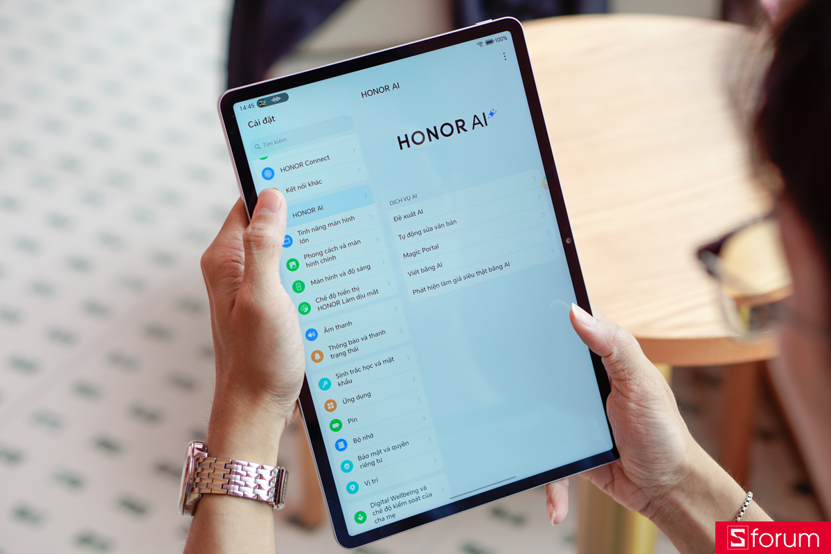 Hệ điều hành và phần mềm của HONOR Pad V9