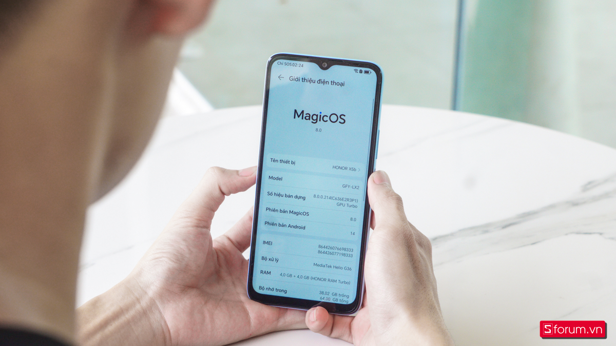 Hệ điều hành MagicOS 8.0 trên HONOR X5b cho trải nghiệm mượt mà